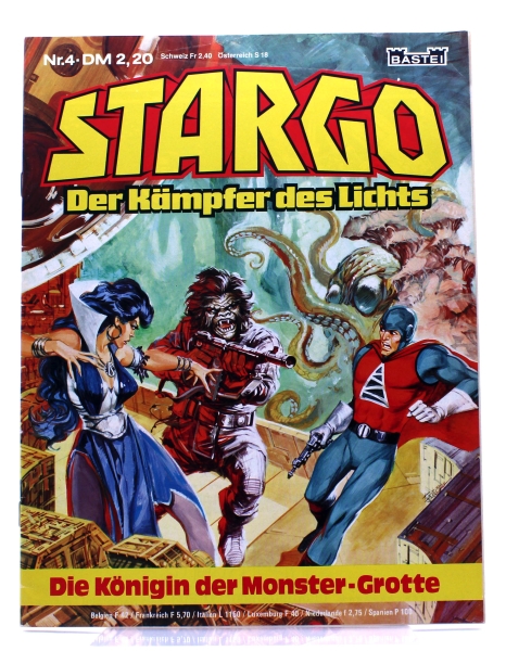 STARGO - Der Kämpfer des Lichts Comic Magazin Nr. 4: Der König der Monster-Grotte